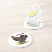 Englisch Redcaps Getränkeuntersetzer (Seite)