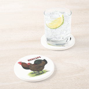 Englisch Redcaps Getränkeuntersetzer