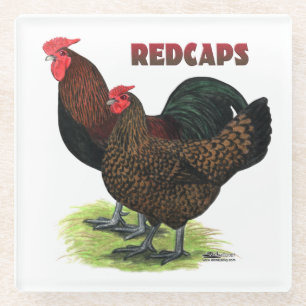 Englisch Redcaps Glasuntersetzer