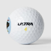 Englisch Redcaps Golfball (Logo)