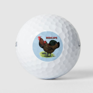 Englisch Redcaps Golfball
