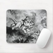 Englisch reiten mousepad (Mit Mouse)