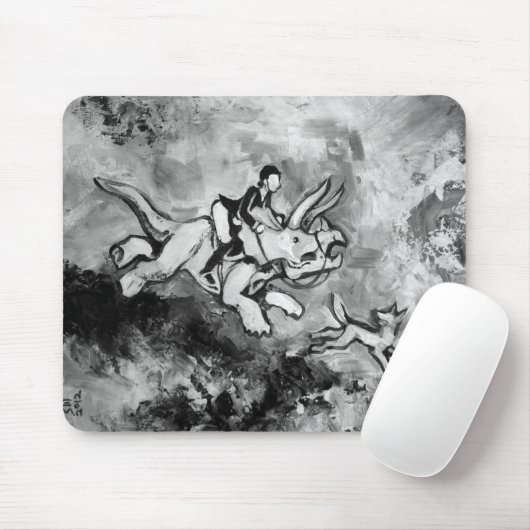 Englisch reiten mousepad (Mit Mouse)