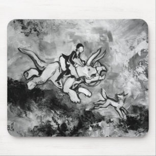 Englisch reiten mousepad