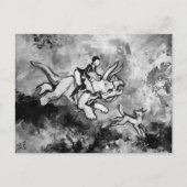 Englisch reiten postkarte (Vorderseite)