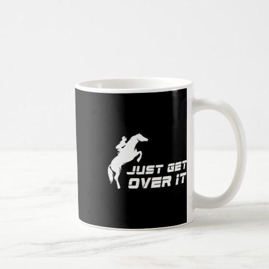 Englisch Riding Hunter Jumper Girl Reiten Kaffeetasse (Rechts)
