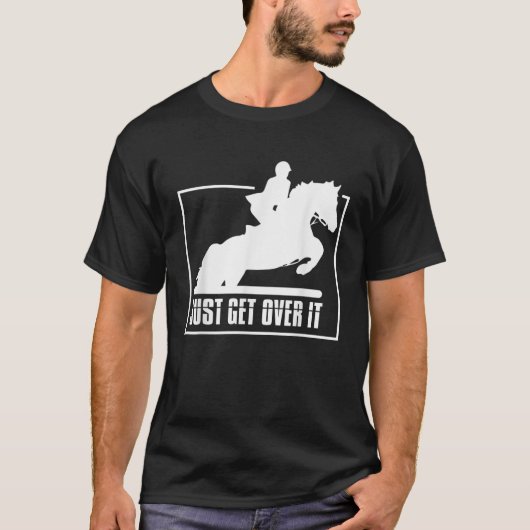 Englisch Riding Hunter Jumper Girl Reiten T S S T-Shirt (Vorderseite)