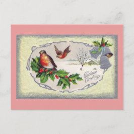 Englisch Robins und Silver Bells Weihnachten