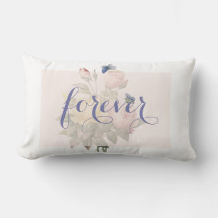 Englisch Rose Butterfly Garden Wedding Forever Lendenkissen