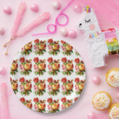 Englisch Rose Tee Party Paper Teller (Party)