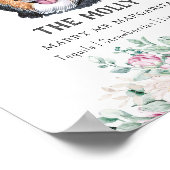 Englisch Schäferhund Unterschrift Trinkunterschrif Poster (Ecke)