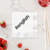 ENGLISCH SERVIETTE (Beispiel)