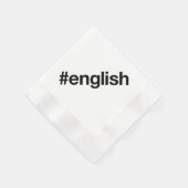 ENGLISCH SERVIETTE (Ecke)