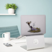 Englisch Setter, Fasanierjagd Aufkleber (Laptop auf Schreibtisch)