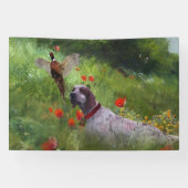 Englisch Setter, Fasanierjagd Banner (Horizontal)