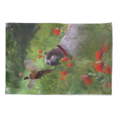 Englisch Setter, Fasanierjagd Kissenbezug (Rückseite)