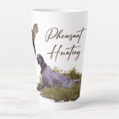 Englisch Setter, Fasanierjagd Milchtasse (Vorderseite)