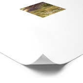 Englisch Setter, Fasanierjagd Poster (Ecke)