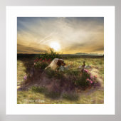 Englisch Setter, Fasanierjagd Poster (Vorne)