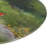 Englisch Setter, Fasanierjagd Schneidebrett (Ecke)