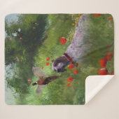 Englisch Setter, Fasanierjagd Sherpadecke (Vorderseite (Horizontal))