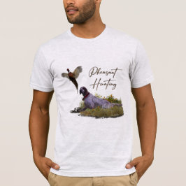 Englisch Setter, Fasanierjagd T-Shirt