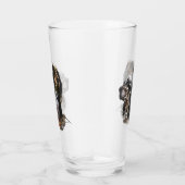 Englisch Setter, Holzhacken Glas (Rechts)