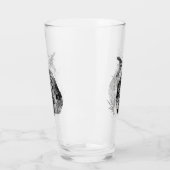 Englisch Setter, Holzhacken Glas (Links)