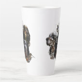 Englisch Setter, Holzhacken Milchtasse (Vorderseite)