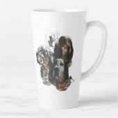 Englisch Setter, Holzhacken Milchtasse (Rechts)