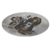 Englisch Setter, Holzhacken Schneidebrett (Ecke)