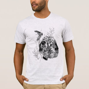 Englisch Setter, Holzhacken T-Shirt