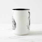 Englisch Setter, Holzhacken Tasse (Zentrum)