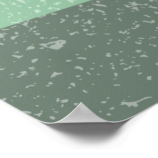 Englisch Setter - Retro Sunset - Wall Art Poster (Ecke)