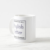 Englisch Setter Security System Kaffeetasse (Vorderseite Links)
