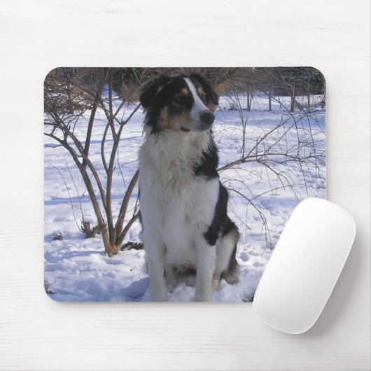 Englisch Shepherd - Seite Mousepad (Mit Mouse)
