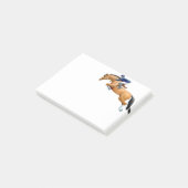 Englisch-Show-Pullover-Pferdepost-itanmerkungen Post-it Klebezettel (angewinkelt)