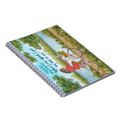 Englisch Spiral Foto Notebook Notizblock (Rechte Seite)