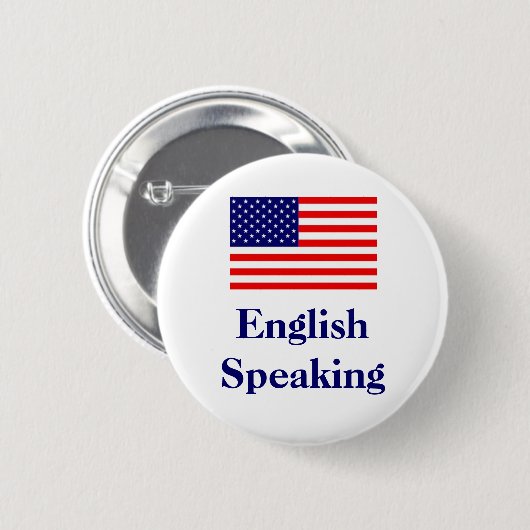 Englisch sprechend button (Vorne & Hinten)
