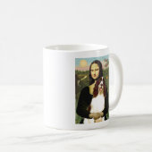 Englisch Springer (Liv2) - Mona Lisa Kaffeetasse (VorderseiteRechts)