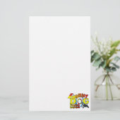 Englisch Springer Spanisch Agility Briefpapier (Stehend Vorderseite)