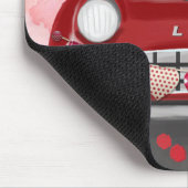 Englisch Springer Spanisch Car Hört Valentins Mousepad (Ecke)