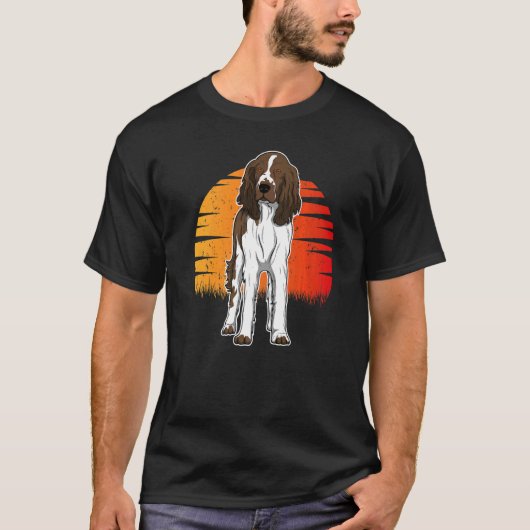 Englisch Springer Spanisch Dog Breed 169 T-Shirt (Vorderseite)