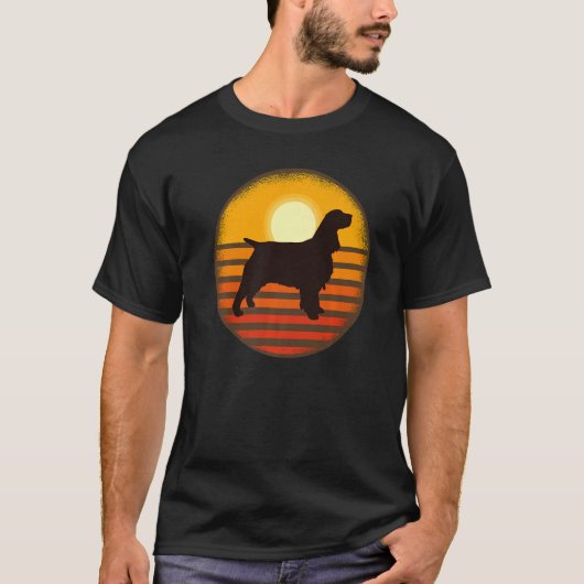 Englisch Springer Spanisch Dog Breed 25 T-Shirt (Vorderseite)