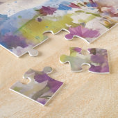 Englisch Springer Spanisch farbenfrohe Aquarellfar Puzzle (Seite)