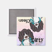 Englisch Springer Spanisch Geschirrspüler Magnet (Vorderseite/Rückseite)