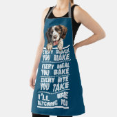 Englisch Springer Spanisch jeden Snack, den Sie ma Schürze (InSitu)