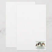 Englisch Springer Spanisch Kulturerbe der Liebe Briefpapier (Vorne/Hinten)