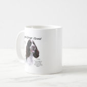 Englisch Springer Spanisch (Leber) Historisches De Kaffeetasse (Vorderseite Links)