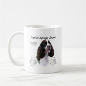 Englisch Springer Spanisch (Leber) Historisches De Kaffeetasse (Links)